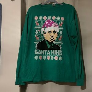 The Office Ugly Christmas Prison Mike Shirt